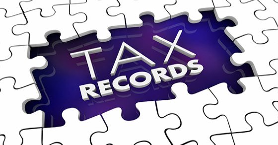 puzzle with tax records spelled out | How long should you keep tax records? | Dalby Wendland & Co. | CPAs & Business Advisors | Grand Junction CO | Glenwood Springs CO | Montrose CO 