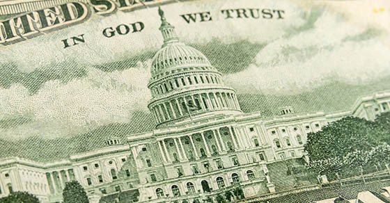 US Capitol Building US Fifty Dollar Bill Close Up | new disclosure requirements for business government assistance | Dalby Wendland & Co | CPAs and Business Advisors