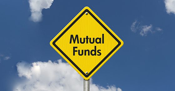 yellow caution sign with words mutual funds | Tax Implications of Selling Mutual Fund Shares | Dalby Wendland & Co. | CPAs | Business Advisors | Grand Junction CO | Glenwood Springs CO | Montrose CO 
