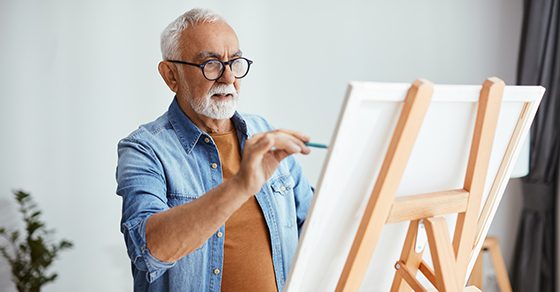 man painting a picture | tax rules of your hobby as a business | Dalby Wendland & Co. | CPAs and Business Advisors | Grand Junction CO | Glenwood Springs CO | Montrose CO 