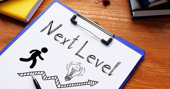 Next level is shown on a business photo using the text | auditor management letters improve your business | Dalby Wendland & Co. | CPAs | Business Advisors | Grand Junction CO | Glenwood Springs CO | Montrose CO 