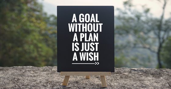 sign with thoughtful saying; a goal without a plan is just a wish | A beneficiary designation or joint title can override your will | Dalby Wendland & Co | CPAs and Business Advisors | Estate Planning | Wealth Services | Colorado
