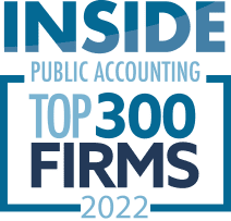 Inside Public Accounting Top 300 Public Accounting Firm 2022 logo